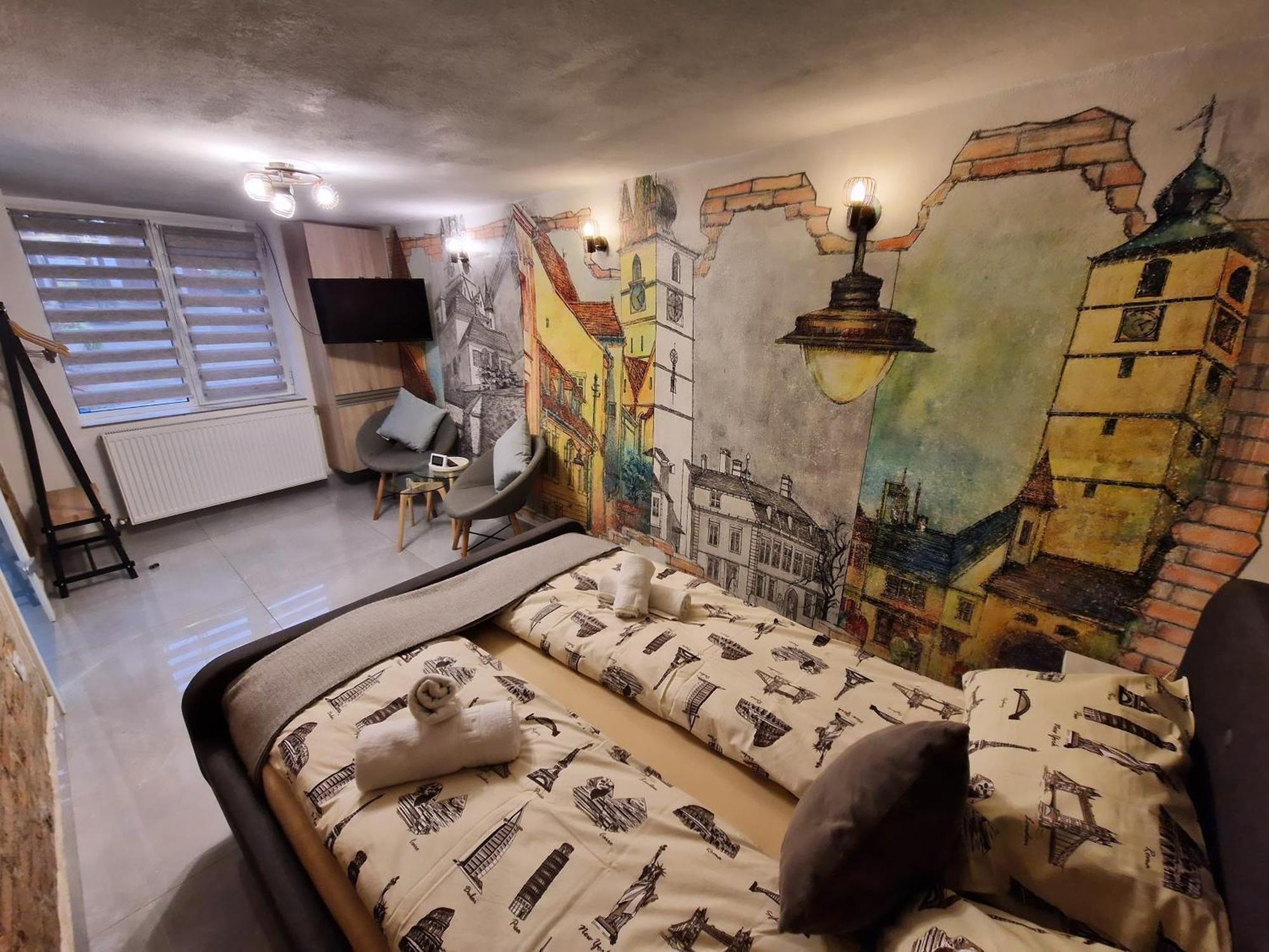 Old Town Studio Apartment Сибиу Екстериор снимка