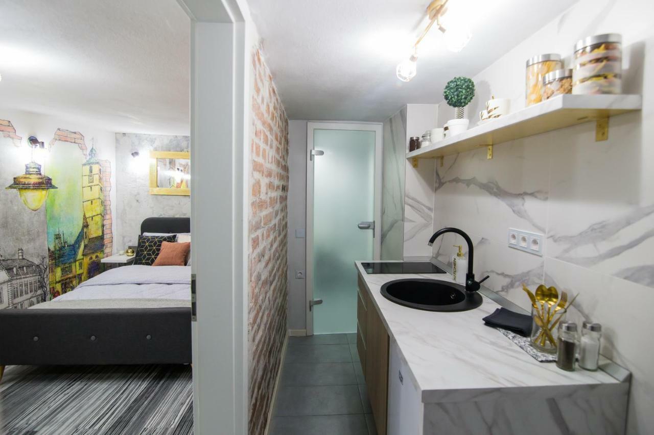 Old Town Studio Apartment Сибиу Екстериор снимка